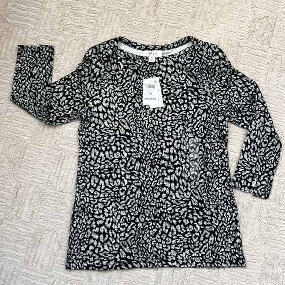 Style & Co pima cotton print essential knit 3/4 sleeve top New, Petite Small - Picture 8 of 16